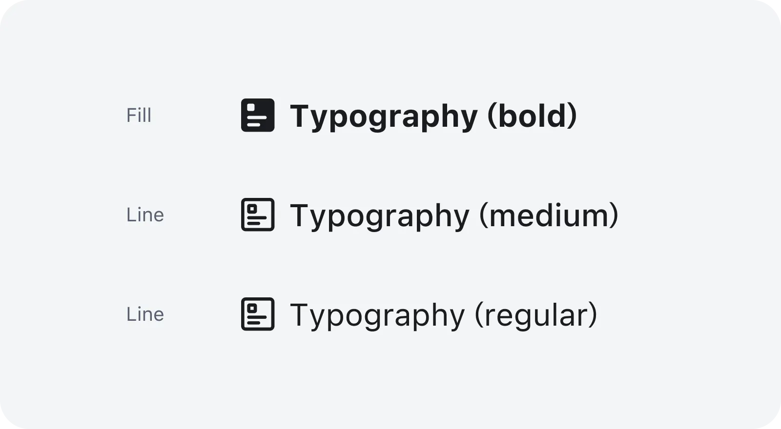 Font Weight